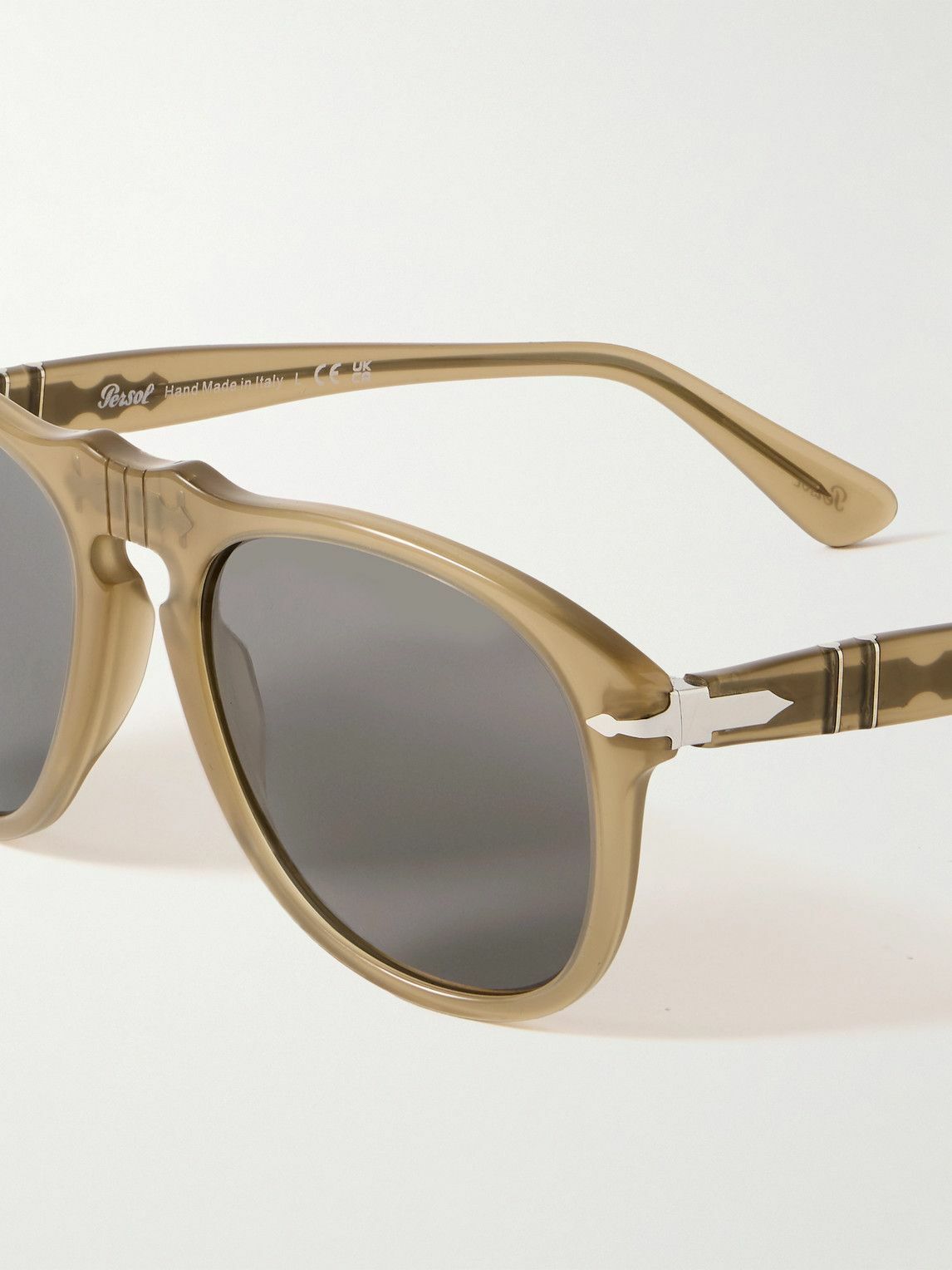 Persol - 649 Aviator-Style Acetate Sunglasses Persol