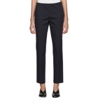 Jil Sander Navy Navy Stretch Gabardine Trousers