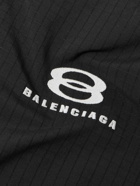 Balenciaga - Cocoon Kick Logo-Embroidered Padded Ripstop Jacket - Black