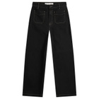 Nudie Jeans Co Women's Holly Western Denim Pants in Black