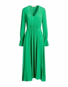 Jucca Womens Midi dress in Green