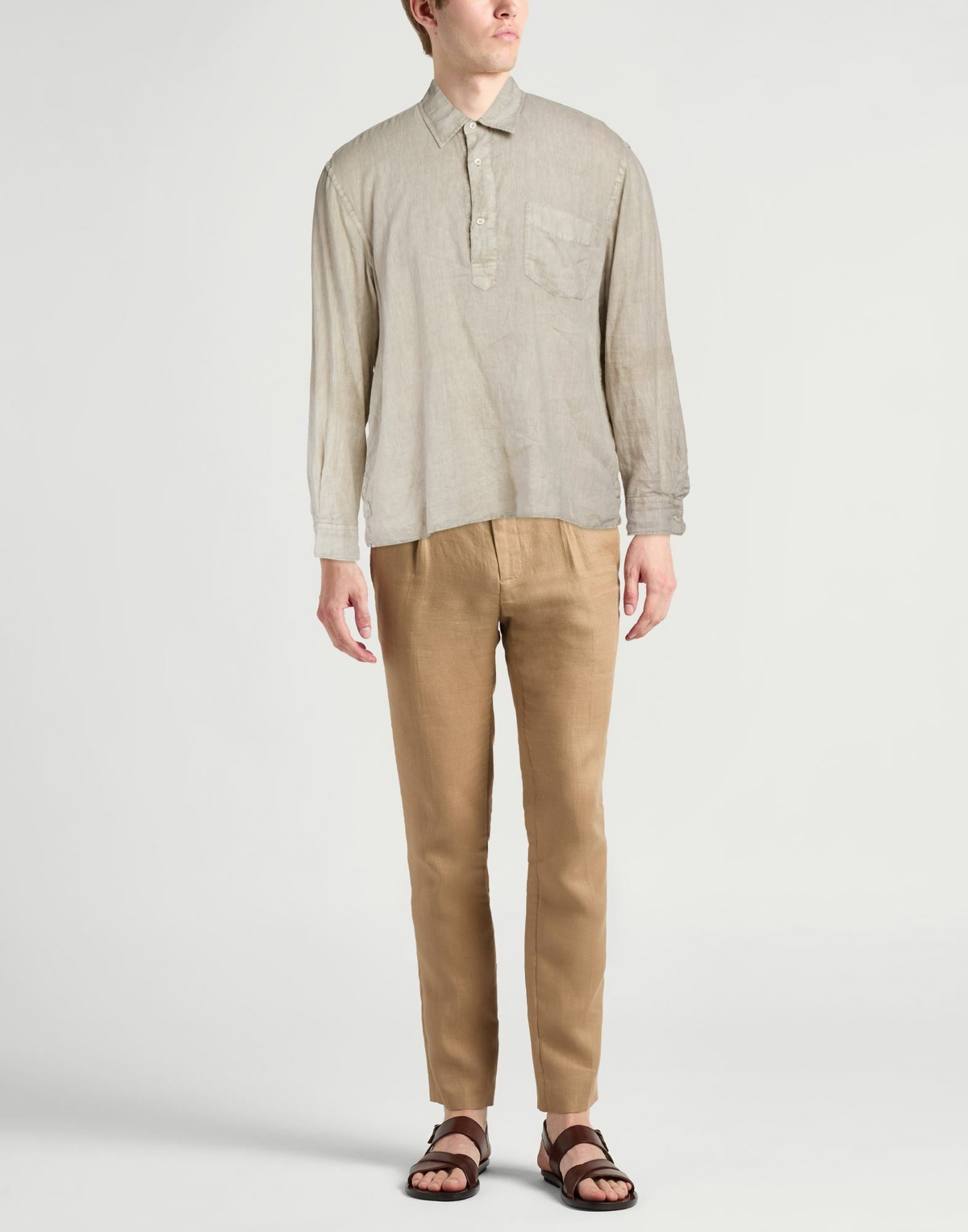 Aspesi Mens Shirt in Beige