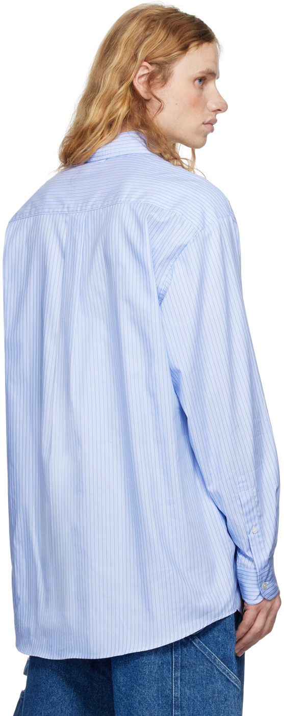 Sky High Farm Workwear Blue Mindblown Print Shirt