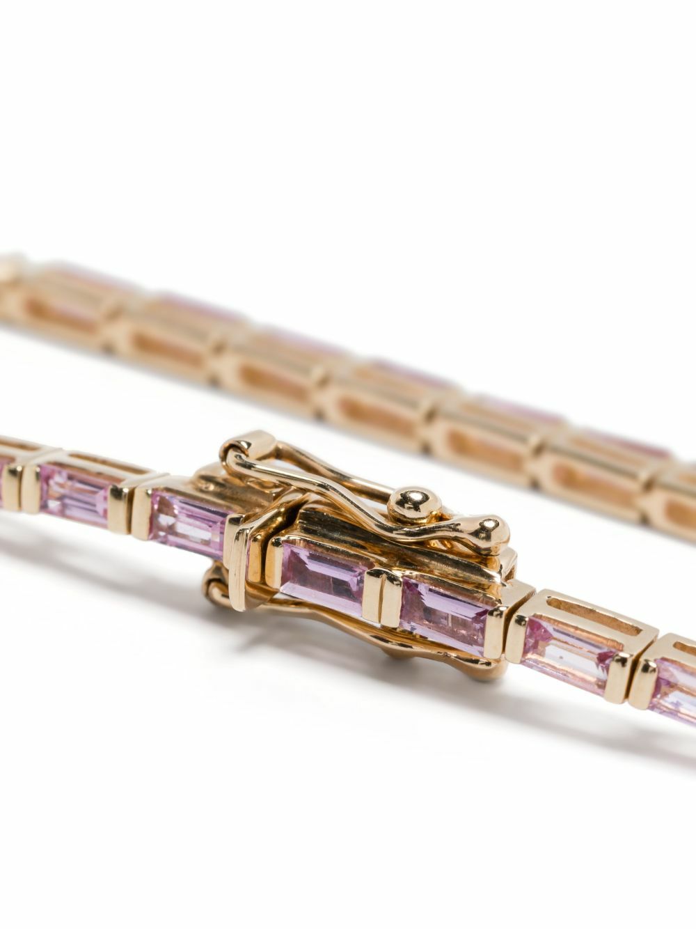 Kolours 14K Yellow Gold Sapphire Bracelet