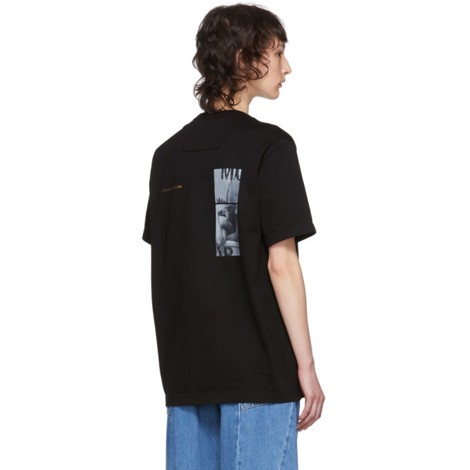 Juun.J Black Module Collection Logo T-Shirt Juun.J
