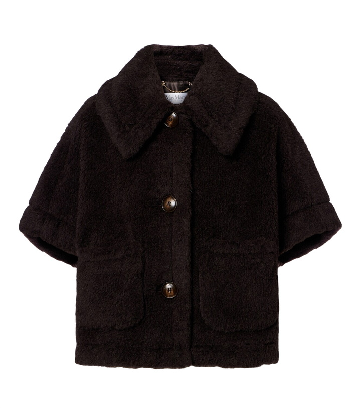 Photo: Max Mara Wool and silk teddy jacket