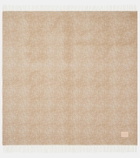 Loewe Anagram wool and cashmere scarf