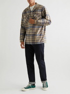 Pendleton - The Original Board Camp-Collar Checked Virgin Wool Shirt - Brown