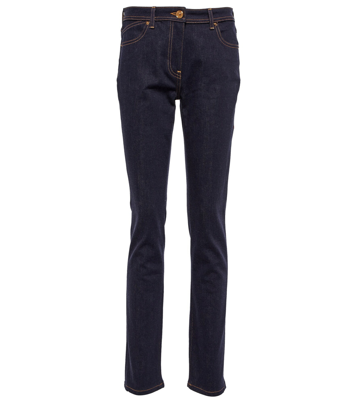 Versace - High-rise slim jeans Versace
