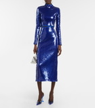 Amina Muaddi - Holli Glass PVC slingback pumps
