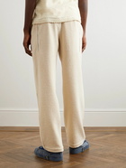 Jacquemus - Straight-Leg Cotton-Terry Trousers - Neutrals