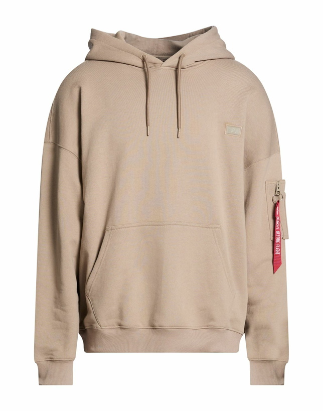 Photo: Alpha Industries Mens Sweatshirt Khaki