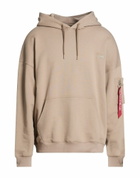 Alpha Industries Mens Sweatshirt Khaki