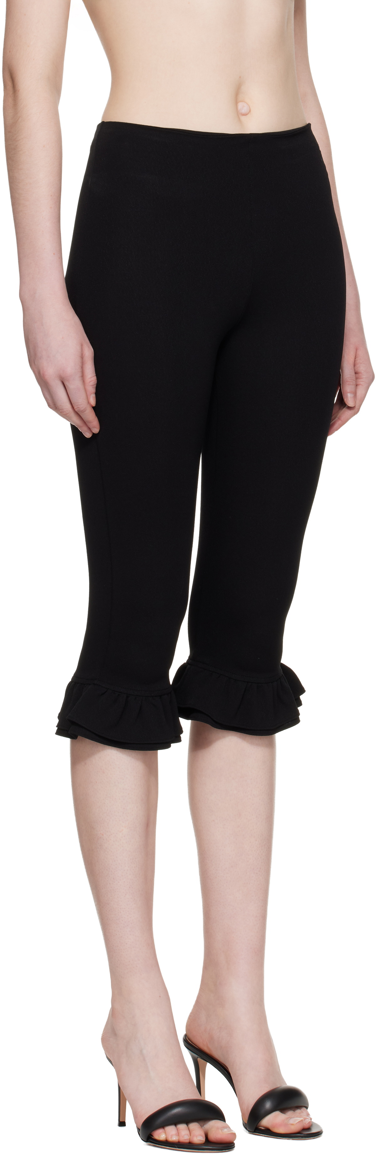 JACQUEMUS Black 'The Playa bermuda' Trousers
