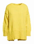 Manila Grace Womens Sweater in Yellow