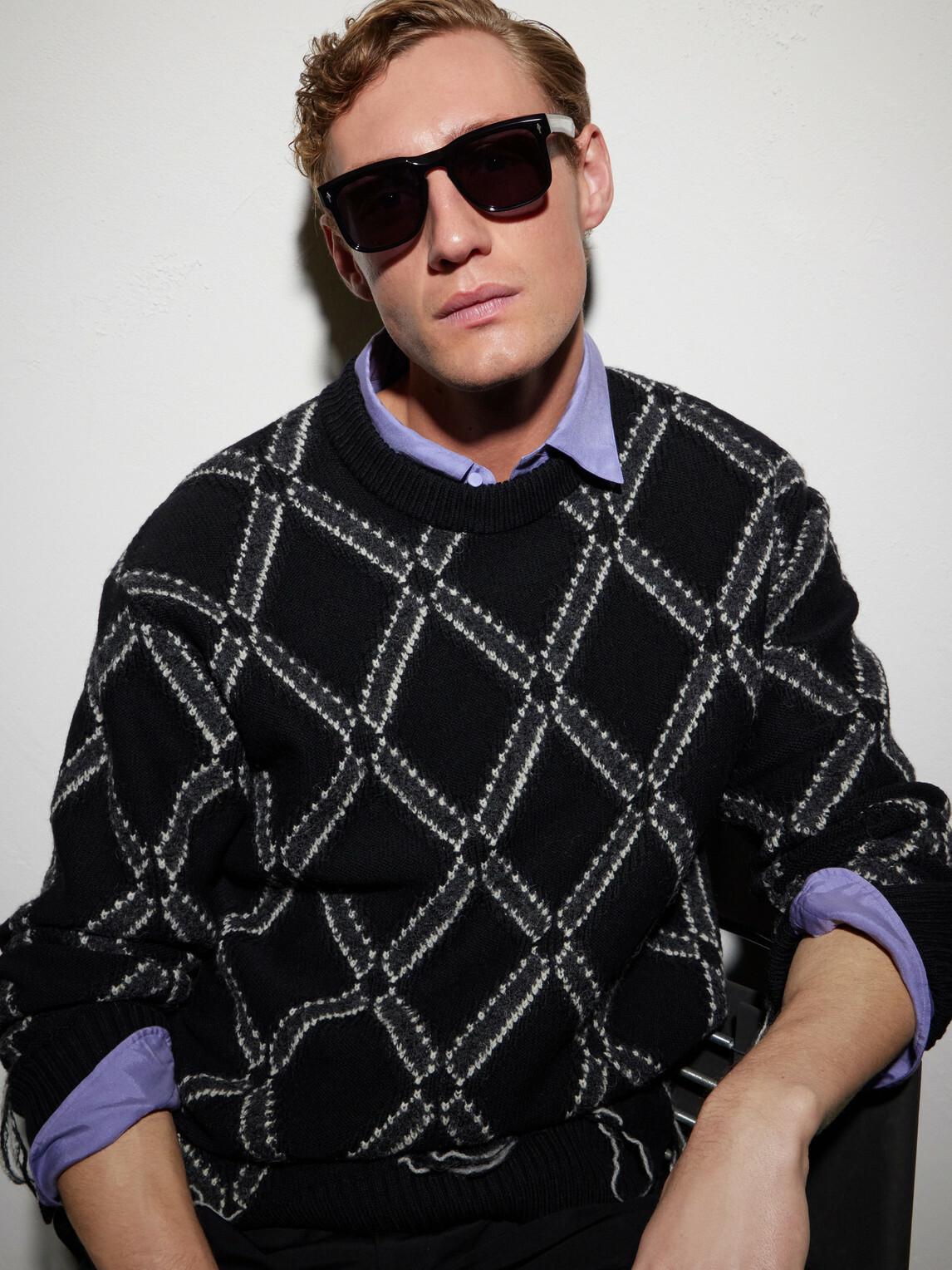Jacques Marie Mage - Wesley Square-Frame Acetate Sunglasses - Black