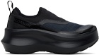 Comme des Garçons Homme Plus Black Salomon Edition Slip On Platform Sneakers