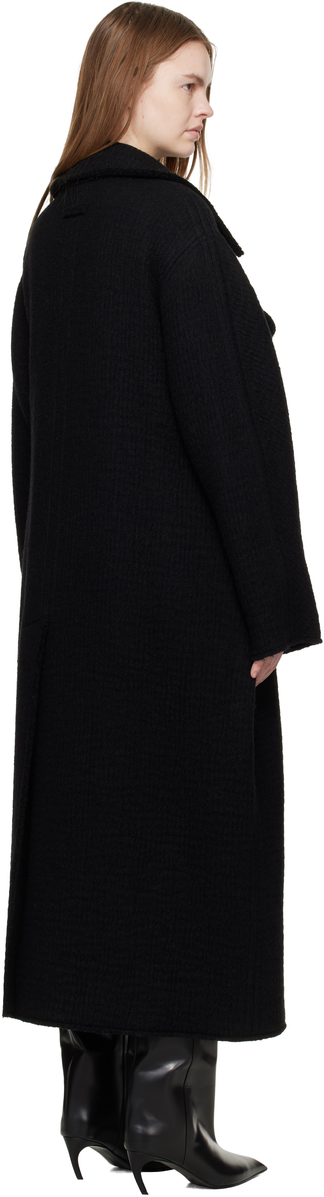 Jean Paul Gaultier Black 'The Long Gaultier' Coat