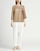 Majestic Filatures Womens T-shirt in Gold