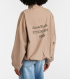 Acne Studios Logo cotton poplin jacket