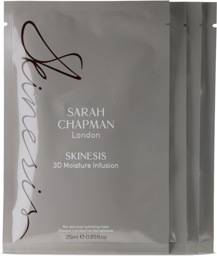 Photo: Sarah Chapman 3D Moisture Infusion Face Mask Set, 4 x 25 mL