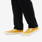 YMC Men's Slip-On Sneakers in Yellow