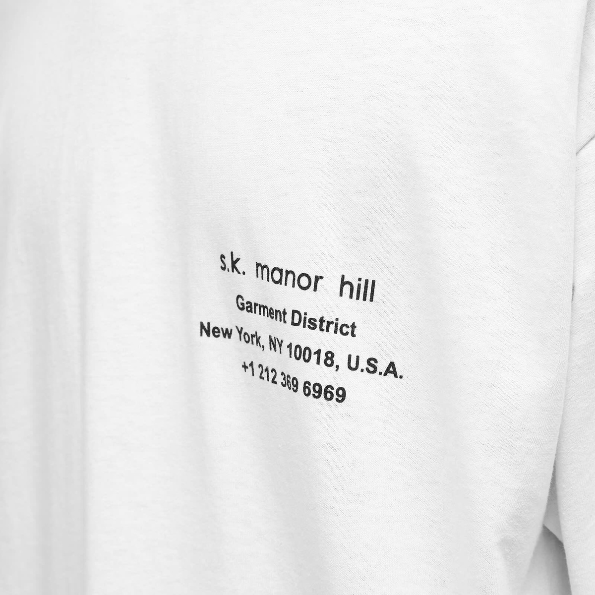 s.k manor hill Men's Long Sleeve Biz T-Shirt