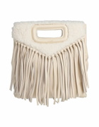 Maje Womens Handbag Cream