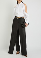Bettter Zipped Sleeve Cotton-blend Shirt White