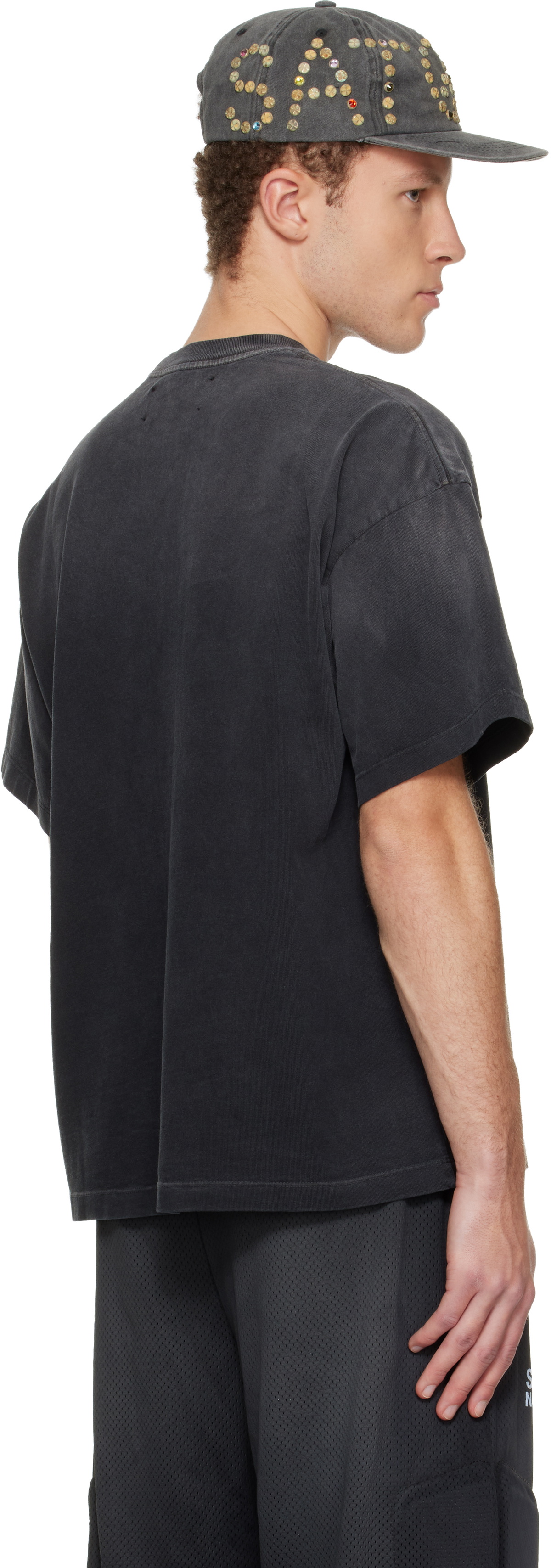 Satoshi Nakamoto Black Stencil Logo T-shirt