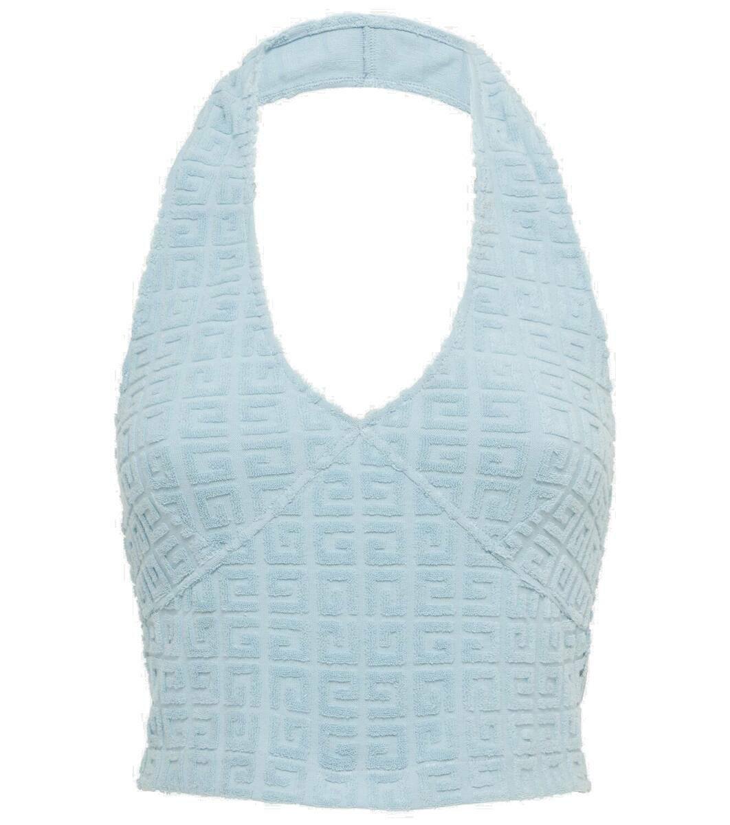 【GIVENCHY】4G cotton-blend crop top Givenchy 4G cotton-blend crop top Givenchy