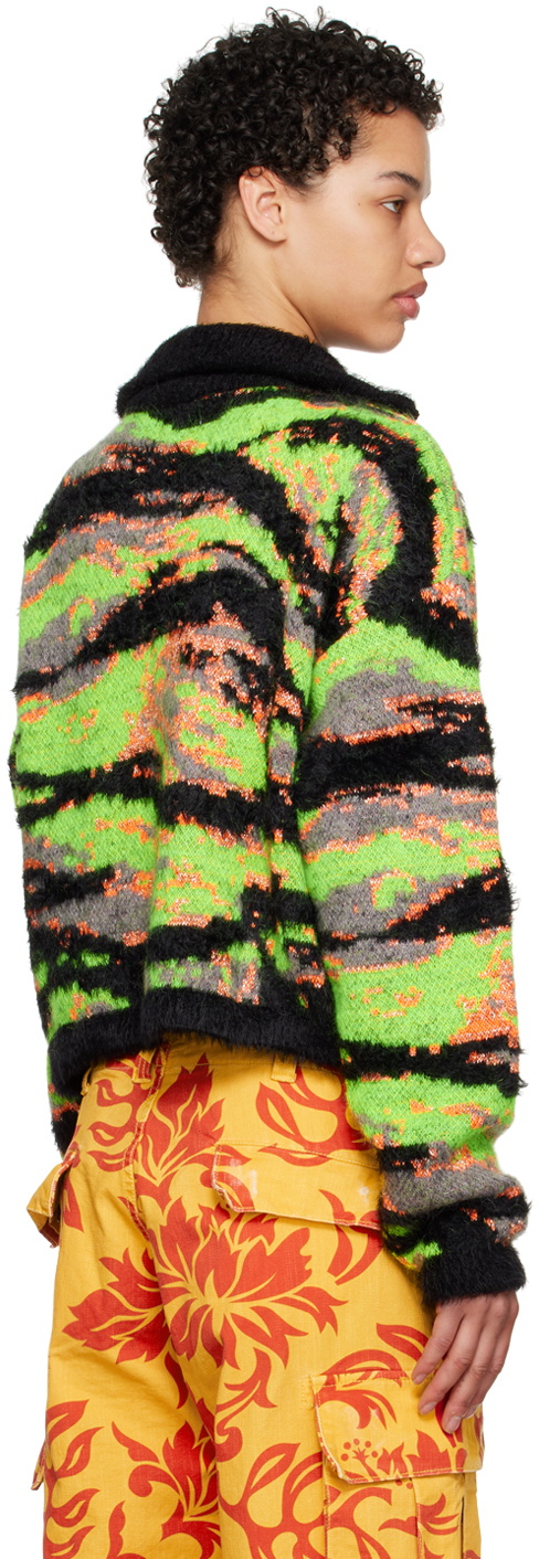 ERL Multicolor Tiger Turtleneck