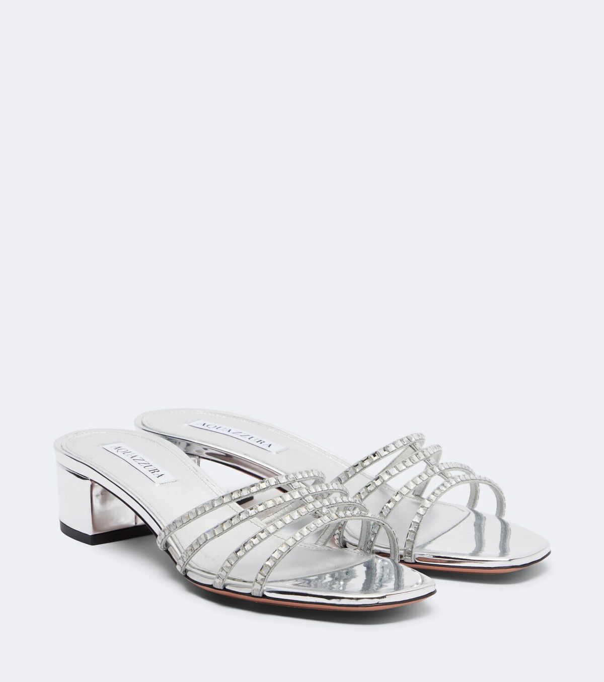 Aquazzura Sensation embellished leather sandals