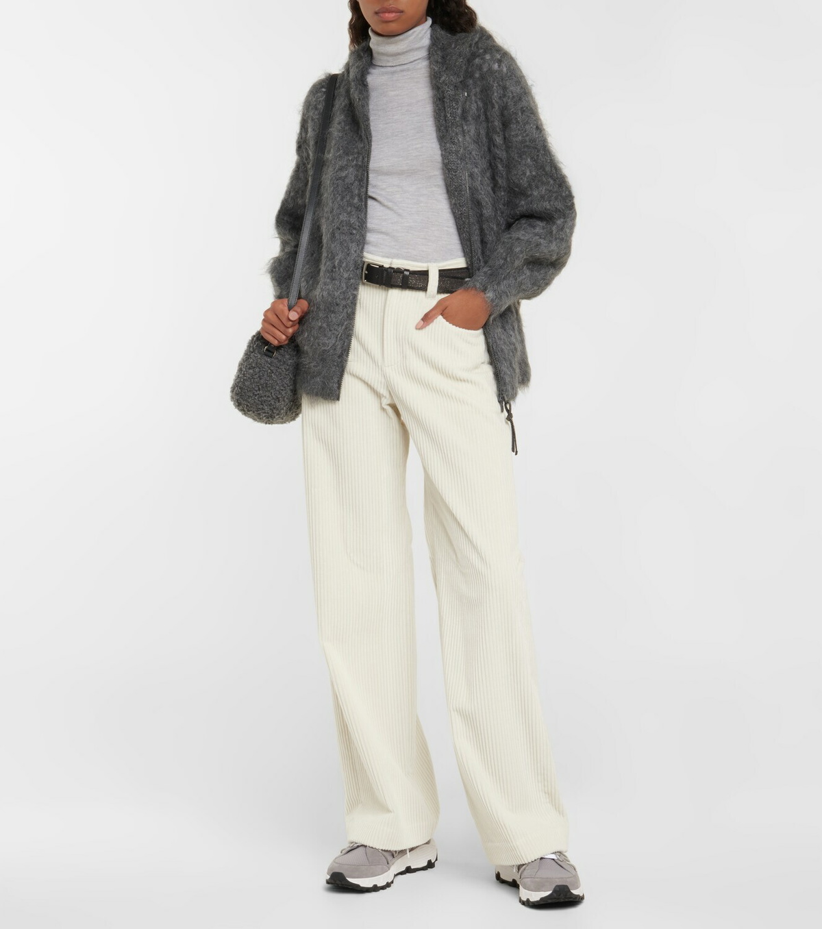 Brunello Cucinelli - Mohair-blend cardigan Brunello Cucinelli