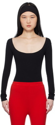 Gil Rodriguez Black 'El Tigre' Long Sleeve Bodysuit