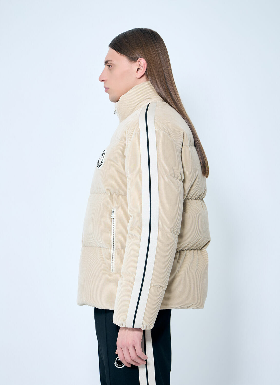 8 Moncler Palm Angels Abrolhos Short Down Jacket
