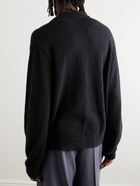 Our Legacy - Evening Alpaca-Blend Cardigan - Black