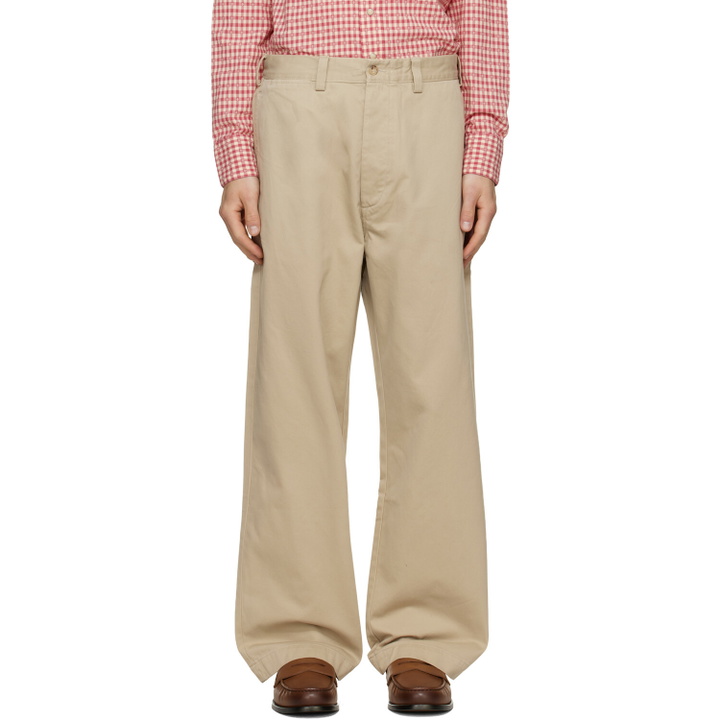 Photo: Polo Ralph Lauren Beige 'The Big Chino' Trousers