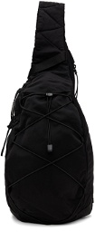 C.P. Company Black Nylon B Crossbody Bag