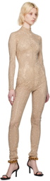 Stella McCartney Beige Diamanté Jumpsuit