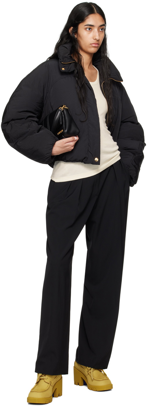 JACQUEMUS Black La Casa 'La doudoune courte Caraco' Jacket Jacquemus