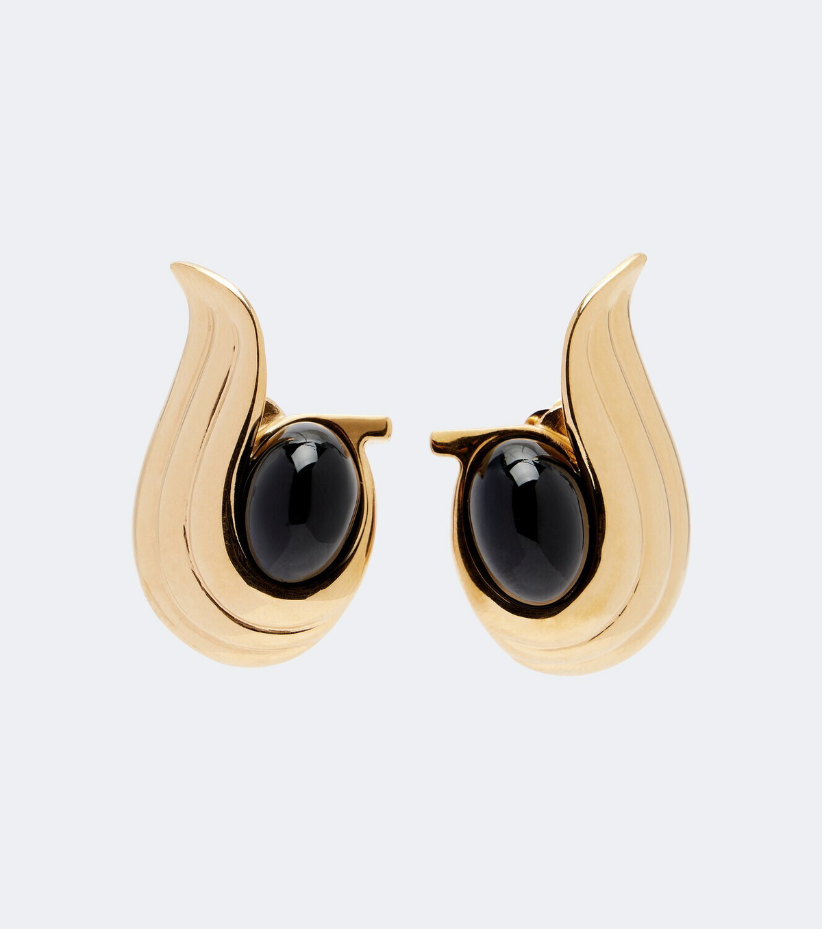 Ferragamo Embellished clip-on earrings