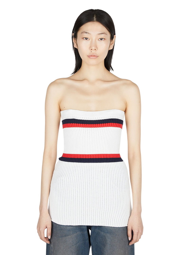 Photo: Meryll Rogge Ribbed Bustier Top