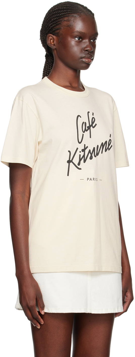 【MAISON KITSUNE】Cafe Kitsune Tシャツ CAFE KITSUNE RELAX TEE-SHIRT | Maison Kitsuné