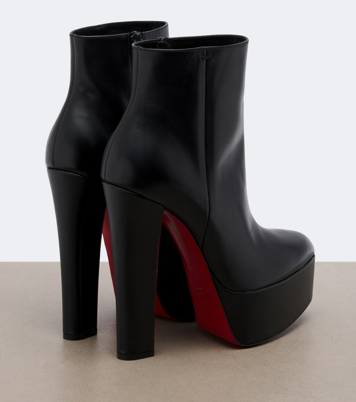 Christian Louboutin Jenna leather platform ankle boots