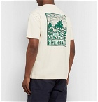 Arpenteur - Logo-Print Cotton-Jersey T-Shirt - Ecru