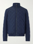 Herno - Quilted Shell Jacket - Blue