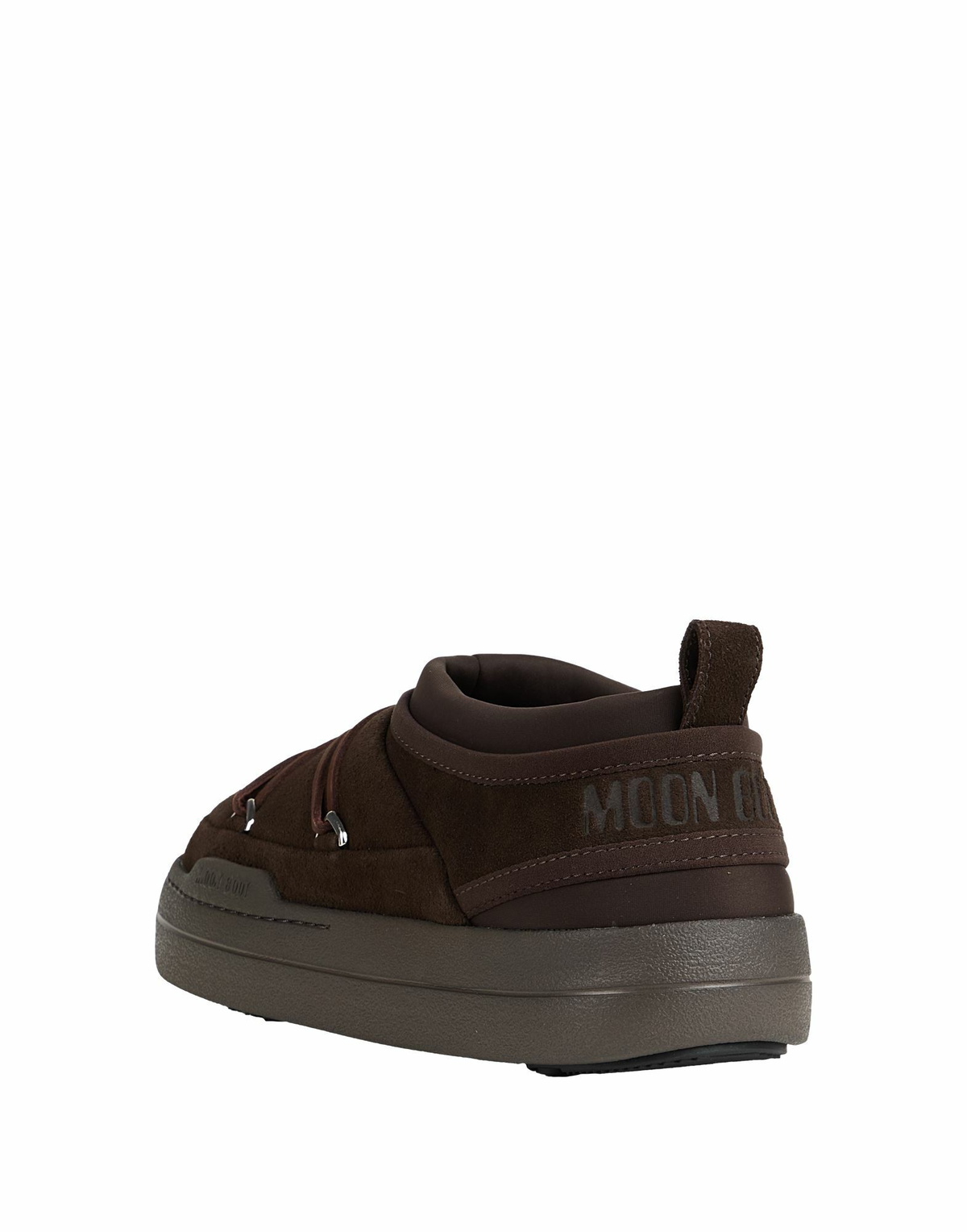 Moon Boot Mb Park Icon Suede Womens Sneakers Dark in Brown
