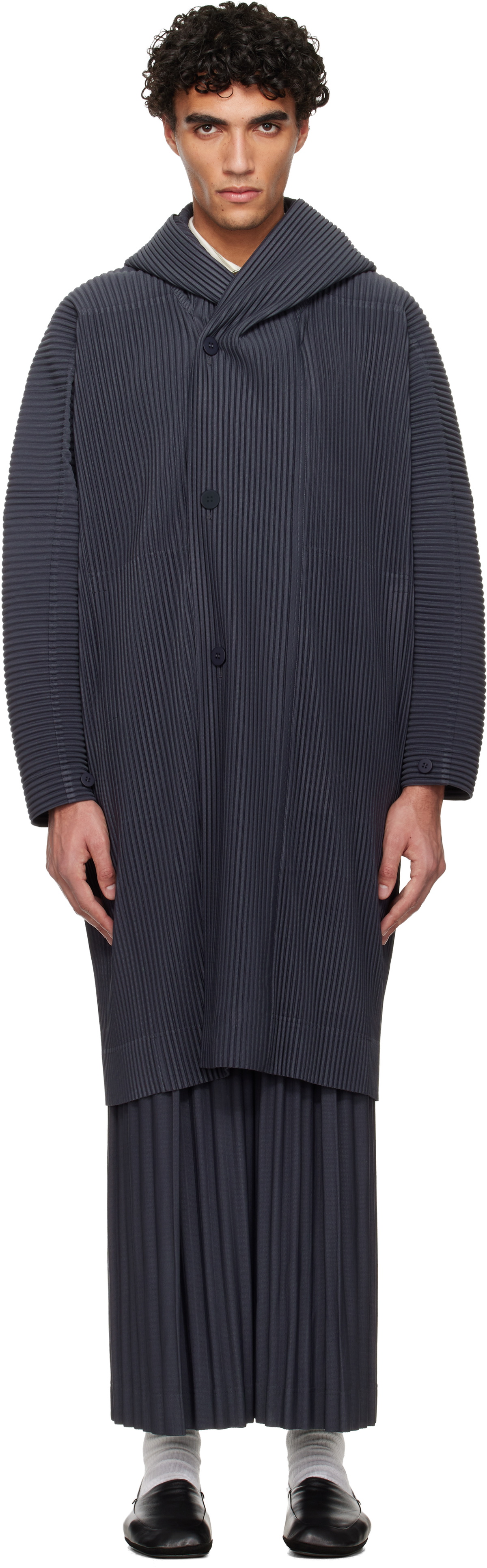 HOMME PLISSÉ ISSEY MIYAKE Black Monthly Color February Jacket