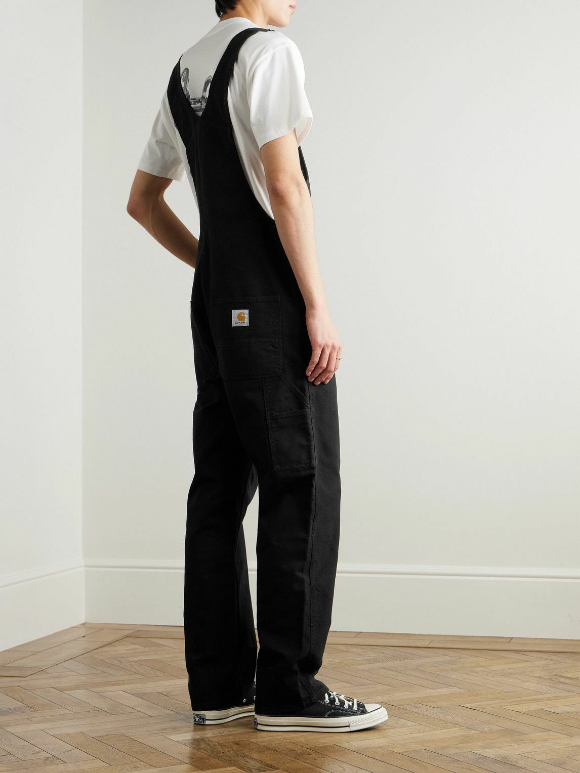 Carhartt WIP - Straight-Leg Cotton-Canvas Overalls - Black